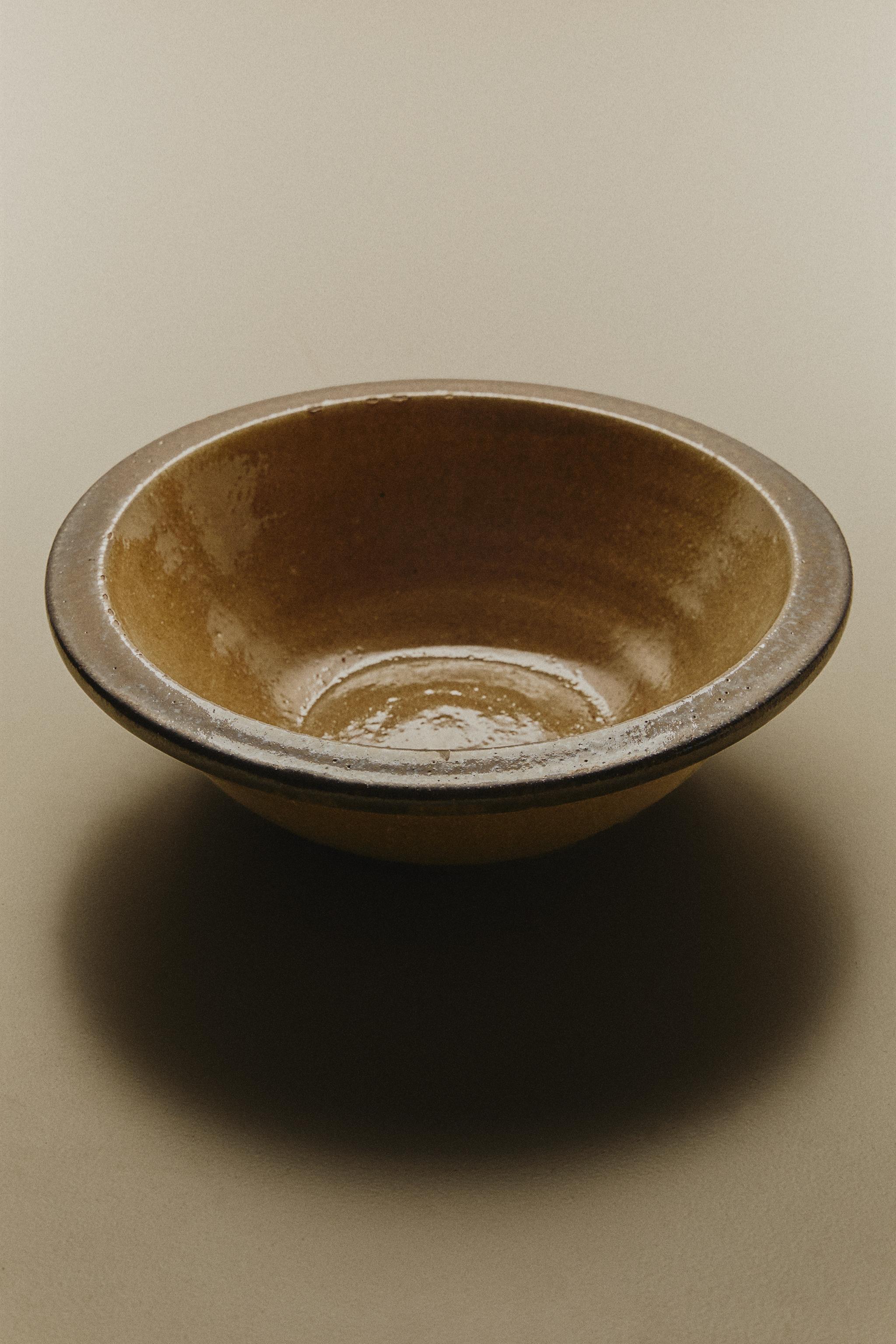 BOL DÉCORATIF TERRE CUITE